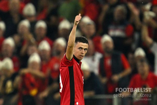 아사니(알바니아 축구대표팀). 게티이미지코리아