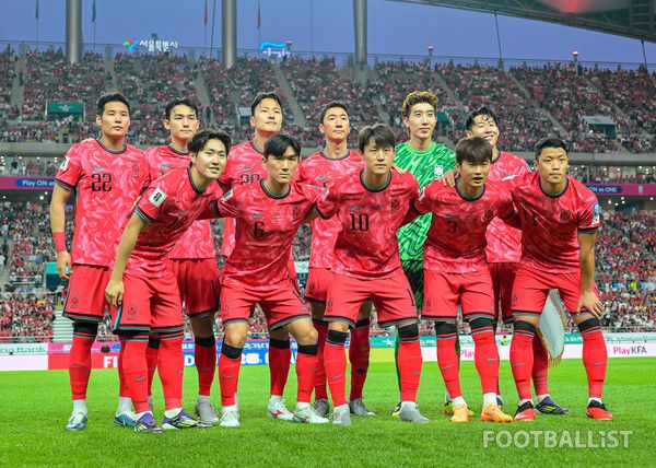 남자 축구대표팀. 서형권 기자