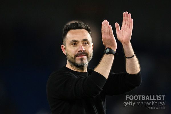 로베르토 데체르비 올랭피크마르세유 감독. 게티이미지코리아