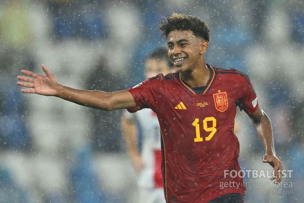 라민 야말(스페인). 게티이미지코리아