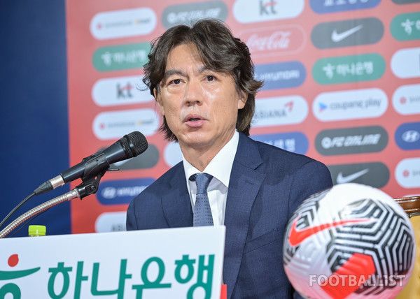 홍명보 대한민국 남자 축구대표팀 감독. 서형권 기자