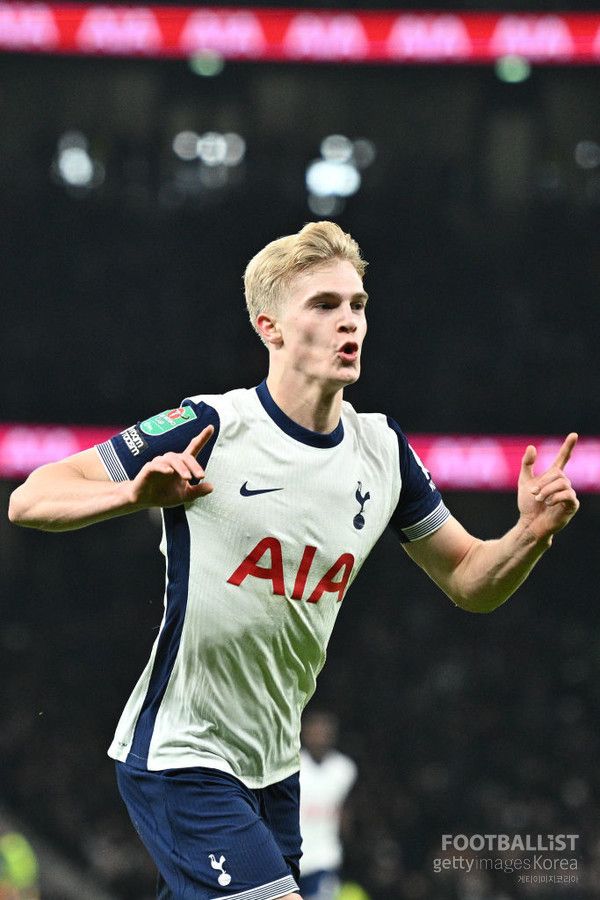 루카스 베리발(토트넘홋스퍼). 게티이미지코리아