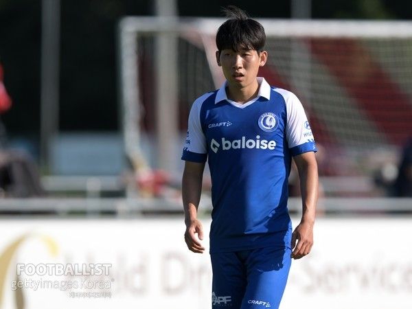 홍현석(당시 KAA헨트). 게티이미지코리아