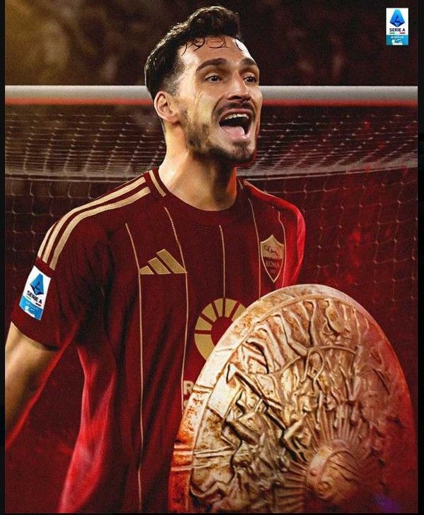 마츠 후멜스(AS로마). AS로마 X 캡처