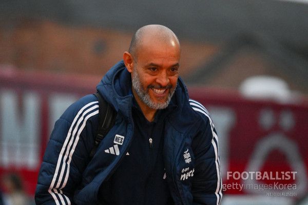 누누 에스피리투 산투 노팅엄포레스트 감독. 게티이미지코리아