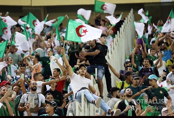 알제리 대표팀 응원단. 게티이미지코리아