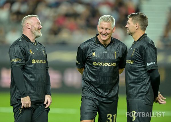 웨인 루니, 바스티안 슈바인슈타이거, 스티븐 제라드(왼쪽부터, FC스피어). 서형권 기자