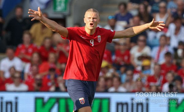 엘링 홀란(노르웨이). 게티이미지코리아