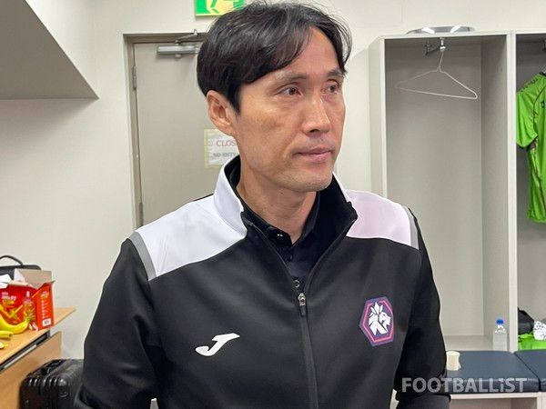 김길식 충북청주 감독. 김희준 기자