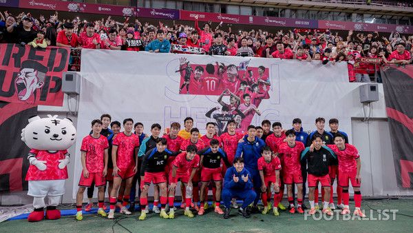 남자 축구대표팀. 서형권 기자