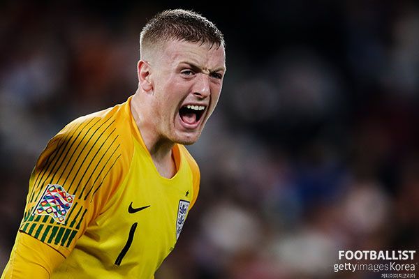 조던 픽포드(잉글랜드대표팀). 게티이미지코리아