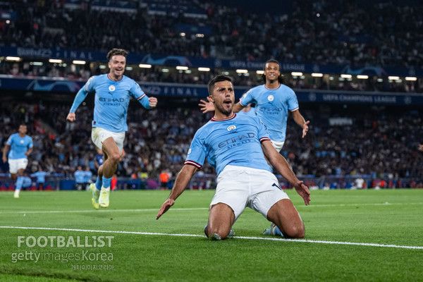 로드리(맨체스터시티). 게티이미지코리아