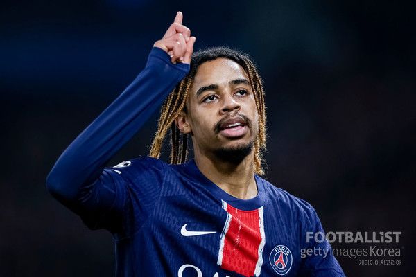 브래들리 바르콜라(파리생제르맹). 게티이미지코리아