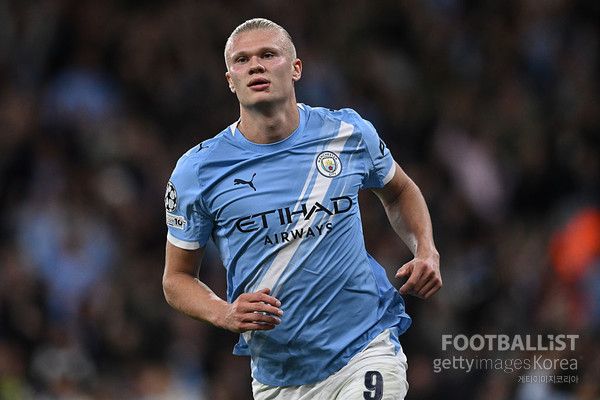 엘링 홀란(맨체스터시티). 게티이미지코리아