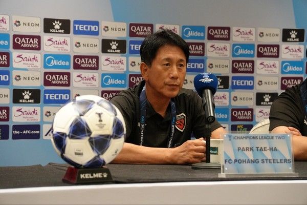 박태하 포항스틸러스 감독. 한국프로축구연맹 제공