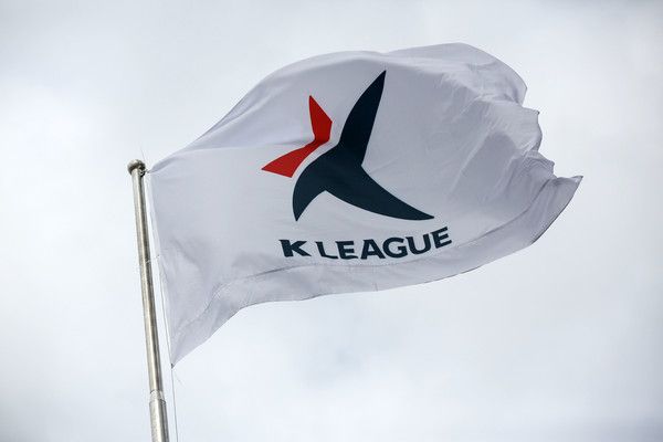 한국프로축구연맹 연맹기. 축구연맹 제공