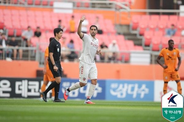 싸박(수원FC). 한국프로축구연맹 제공