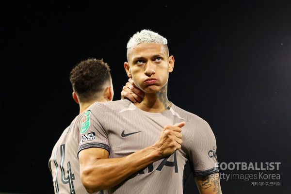 히샬리송(토트넘홋스퍼). 게티이미지코리아