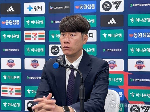 김은중 수원FC 감독. 김희준 기자