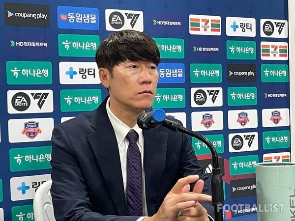 김은중 수원FC 감독. 김희준 기자