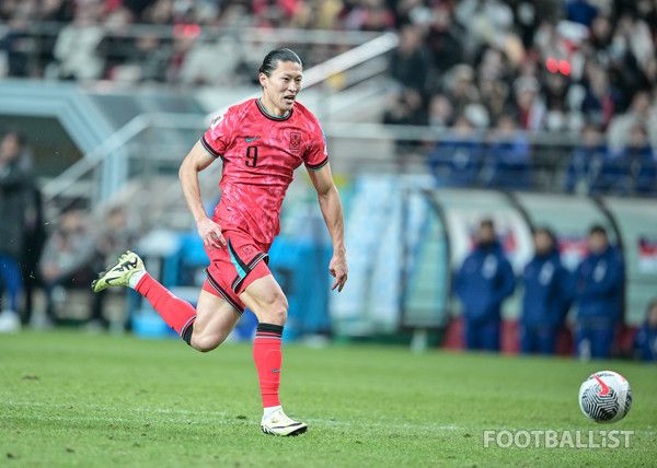 조규성(남자 축구 대표팀). 서형권 기자