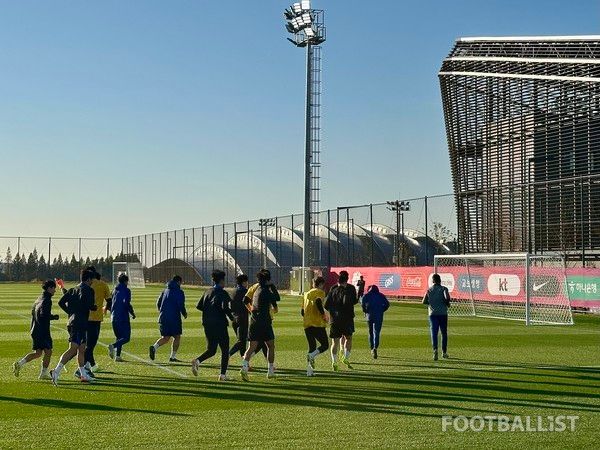 천안 NFC 첫 훈련. 김진혁 기자