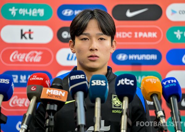 양민혁(남자 축구대표팀). 서형권 기자