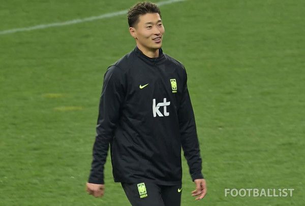 조규성(남자 축구대표팀). 서형권 기자