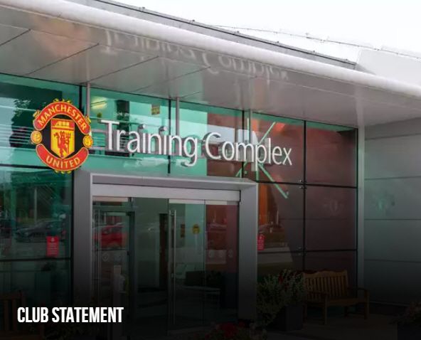 맨유 캐링턴 훈련장 / 맨유 홈페이지