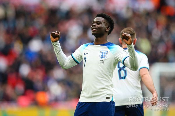 부카요 사카(잉글랜드). 게티이미지코리아