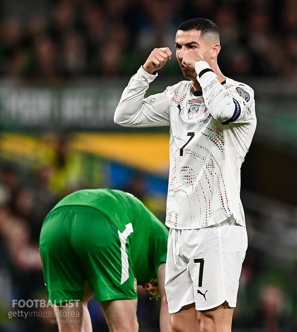 크리스티아누 호날두(포르투갈). 게티이미지코리아