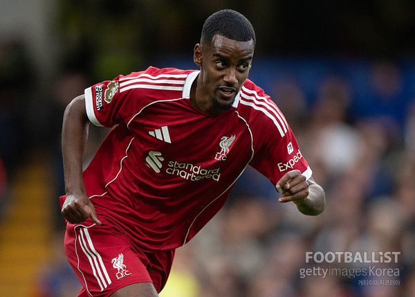 알렉산데르 이사크(리버풀). 게티이미지코리아