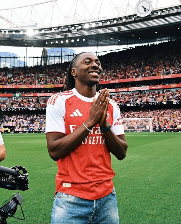 에베레치 에제(아스널). 아스널 인스타그램 캡쳐