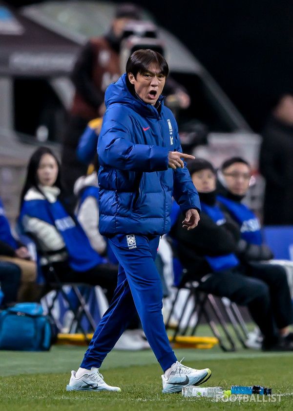 홍명보 감독. 서형권 기자