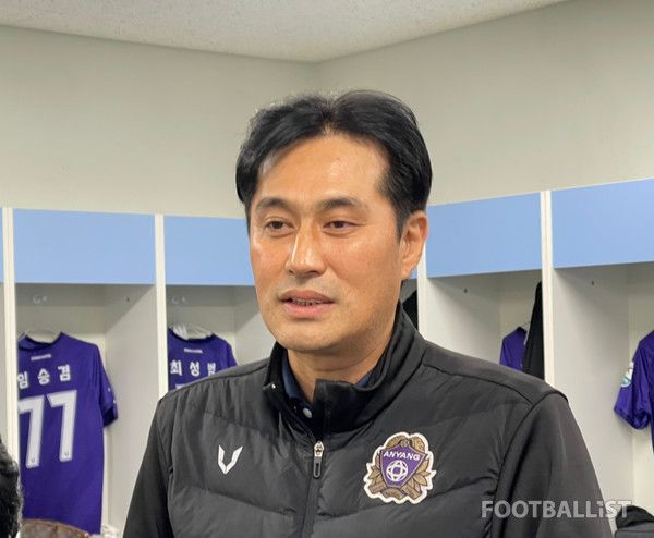 유병훈 FC안양 감독. 김희준 기자