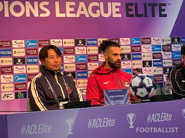 김기동 감독(왼쪽), 야잔(이상 FC서울). 김희준 기자