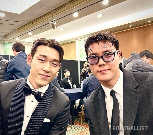 전북현대 송민규(왼쪽), 송범근. 김정용 기자