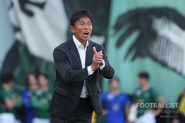 조후쿠 히로시 도쿄베르디 감독. 게티이미지코리아