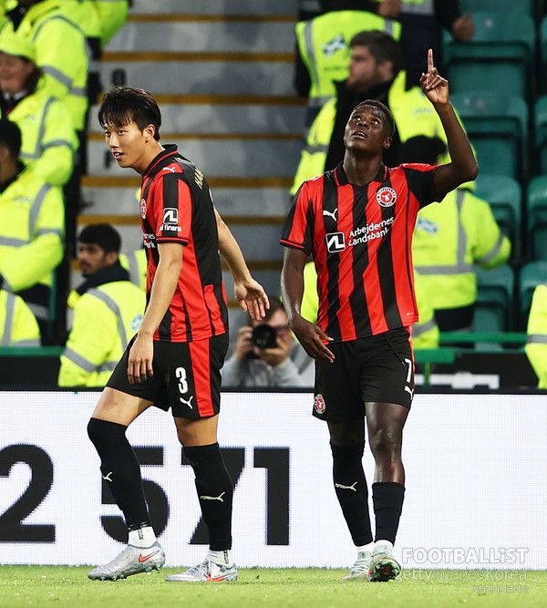 이한범과 프랑쿨리누(미트윌란). 게티이미지코리아