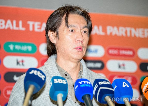 홍명보 축구대표팀 감독. 서형권 기자