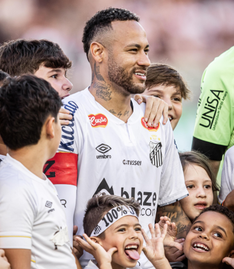 네이마르(산투스). 산투스 X 캡처