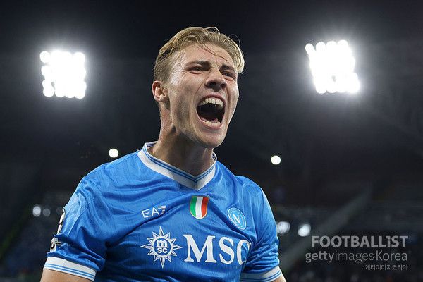 라스무스 호일룬(나폴리). 게티이미지코리아