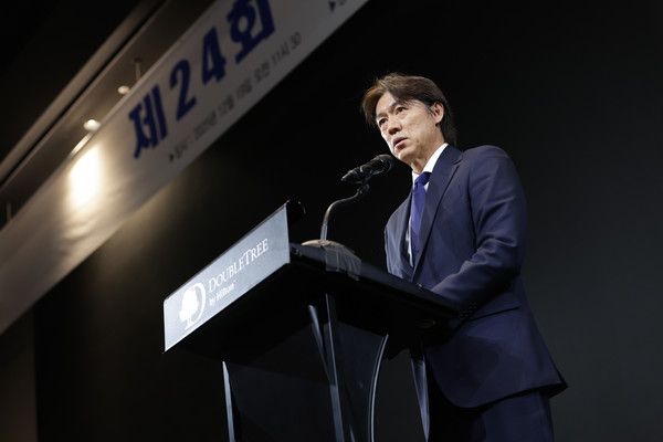 홍명보장학재단 홍명보 이사장.