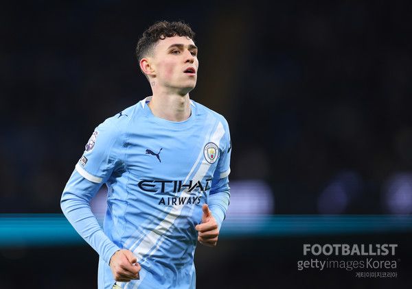 필 포든(맨체스터시티). 게티이미지코리아