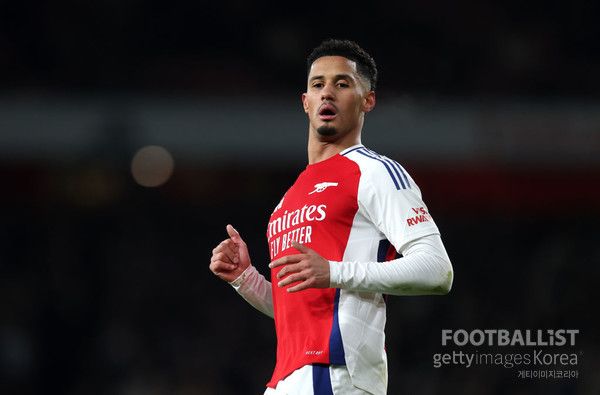 윌리엄 살리바(아스널). 게티이미지코리아