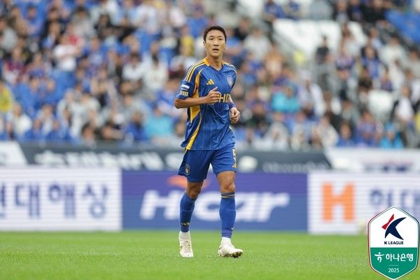 정우영(울산HD). 한국프로축구연맹 제공