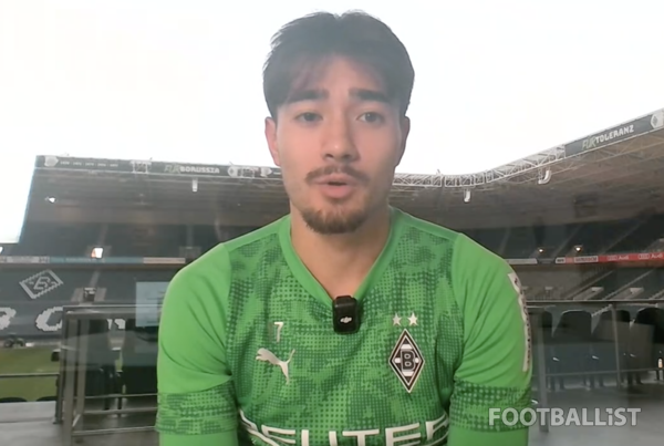 옌스 카스트로프(보루시아묀헨글라트바흐). 라운드테이블 인터뷰 캡처