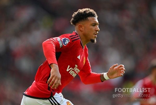 제이든 산초(맨체스터유나이티드). 게티이미지코리아