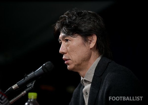 홍명보 대한민국 남자 축구대표팀 감독. 서형권 기자