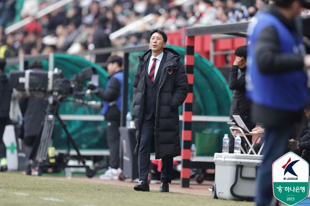 박태하 포항스틸러스 감독. 한국프로축구연맹 제공